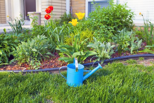 Illustration of accessible gardening information for Harmondsworth visitors