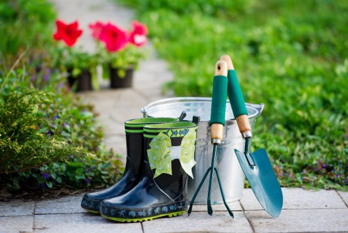 Risk assessment process for safe garden work in Harmondsworth