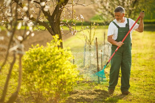Charity partnership donation of reusable garden items and plants